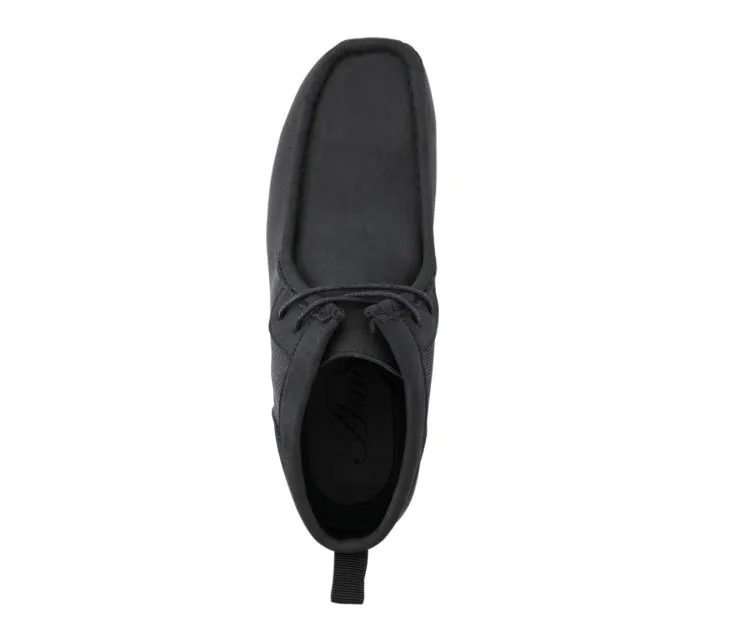 Amali Jason Hi Men’s Vegan Suede High Top Sneakers Black