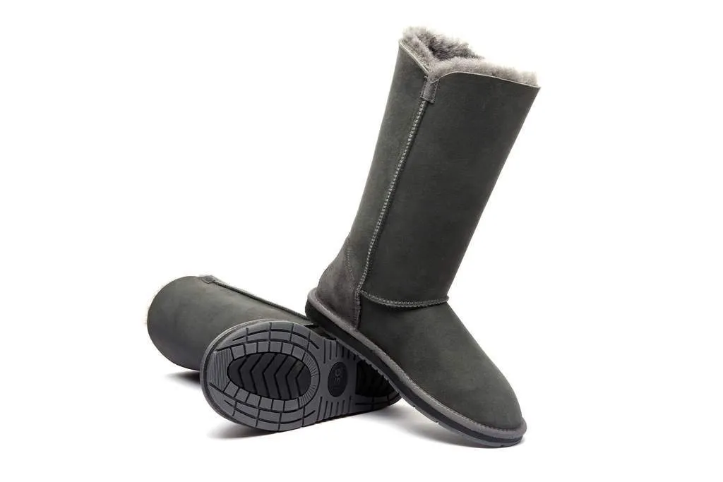 Australian Shepherd®  UGG Boots Australia Premium Double Face Sheepskin Tall Triple button Water Resistant #15902