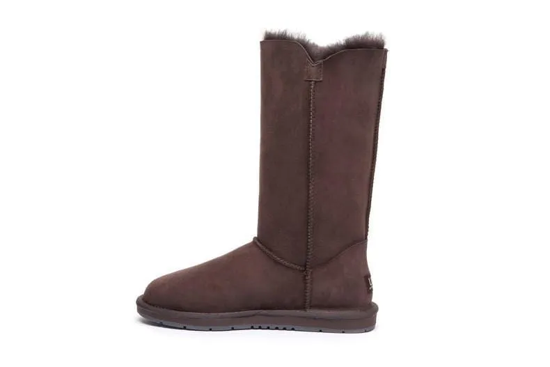 Australian Shepherd®  UGG Boots Australia Premium Double Face Sheepskin Tall Triple button Water Resistant #15902