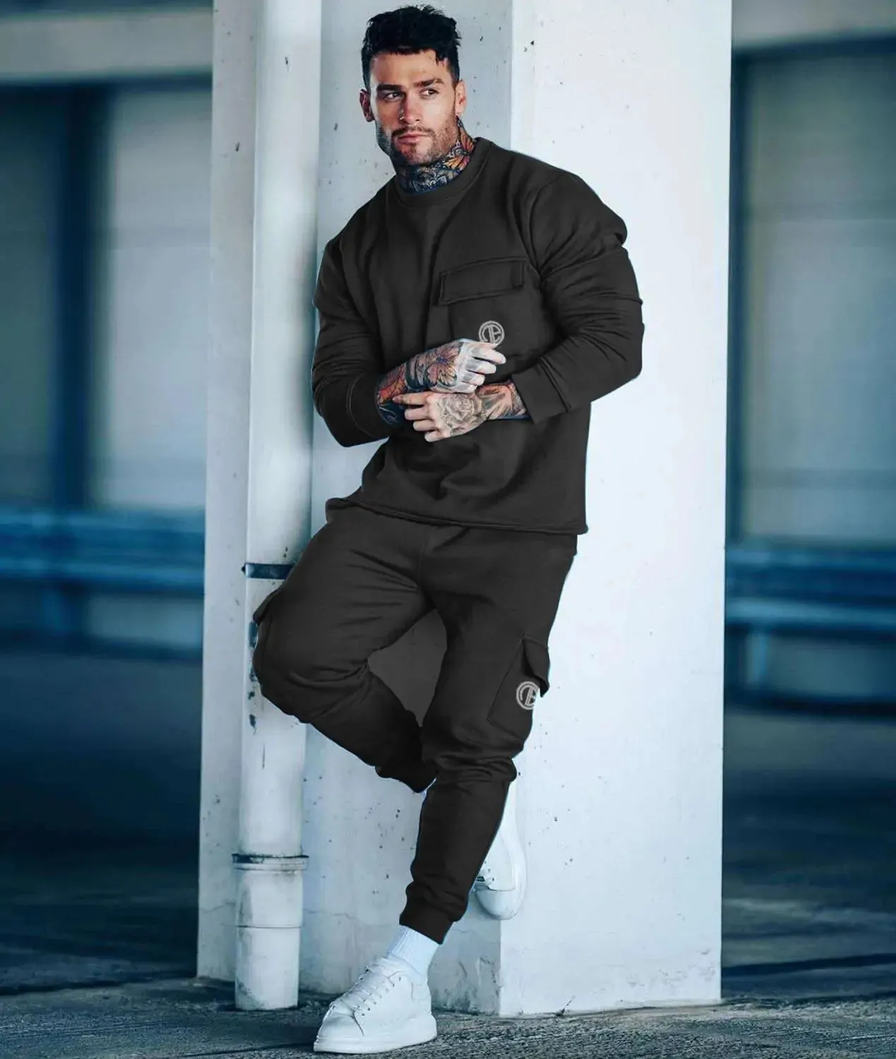 Autumn Elegance Men's Sweater Set