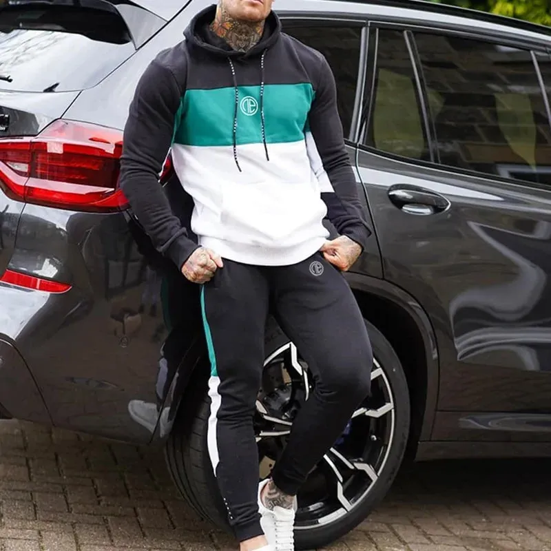 Autumn Elegance Men's Sweater Set