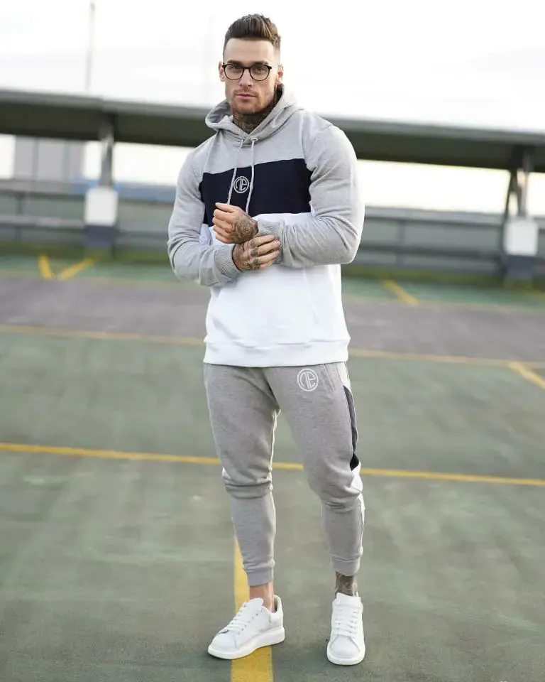 Autumn Elegance Men's Sweater Set