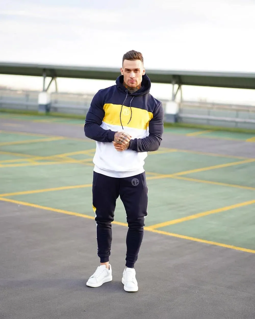 Autumn Elegance Men's Sweater Set