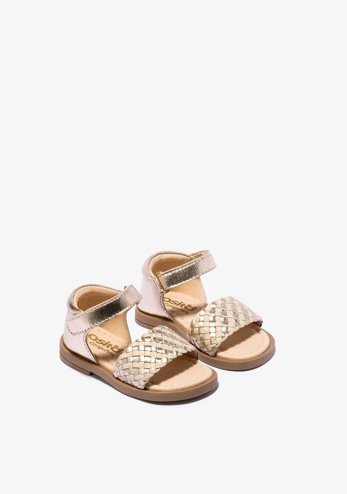 Baby's Gold Beige Sandals Napa