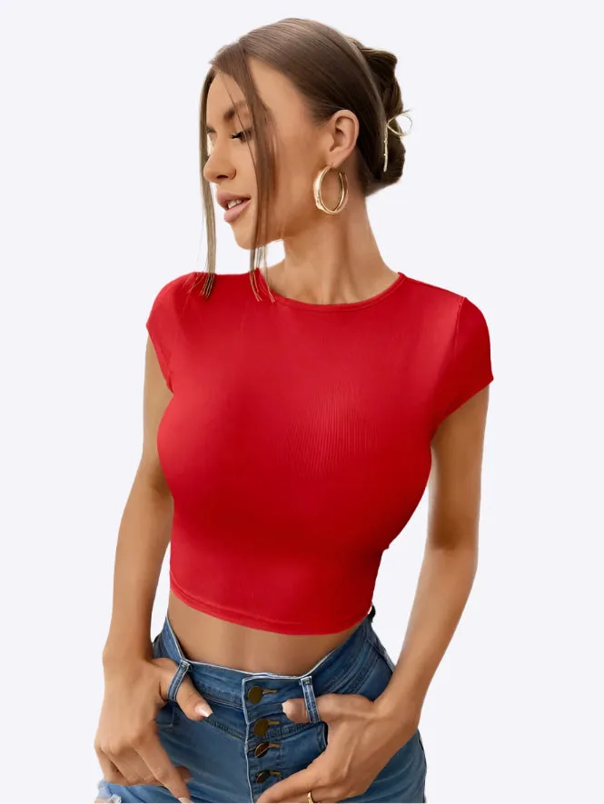 Bare Back Beauty Crop Top