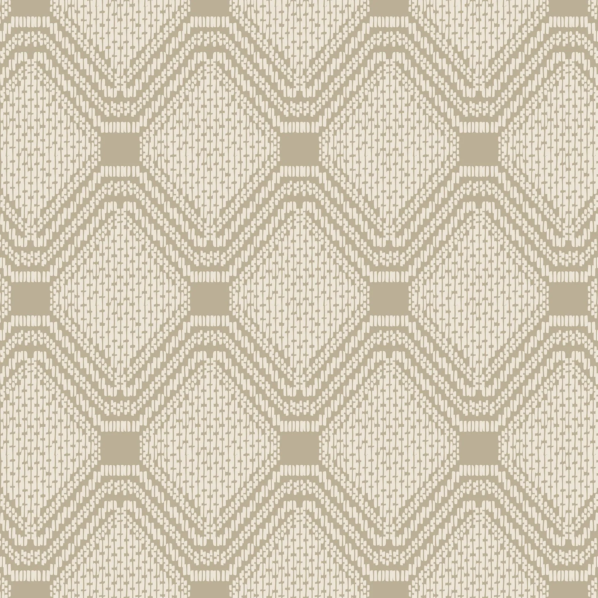 Boho Geometric Neutral Wallpaper | Textured Sand Pattern