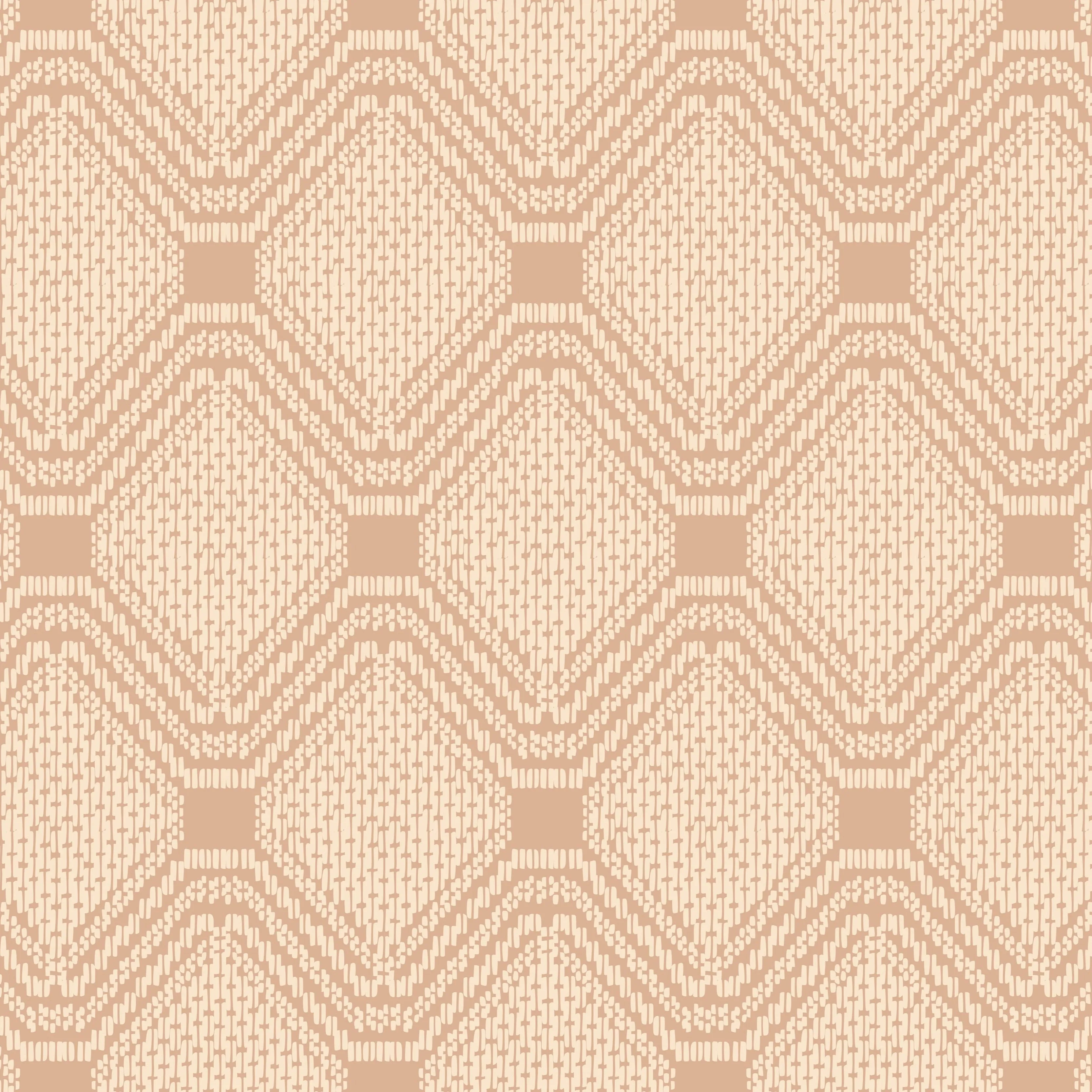 Boho Geometric Neutral Wallpaper | Textured Sand Pattern