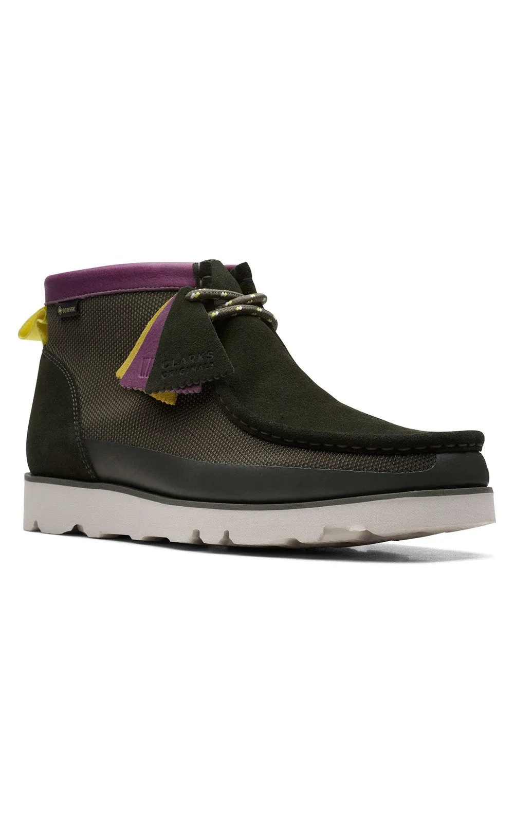 Clarks Originals Wallabee 2.0 Gtx Men’s Olive Green Suede Boots