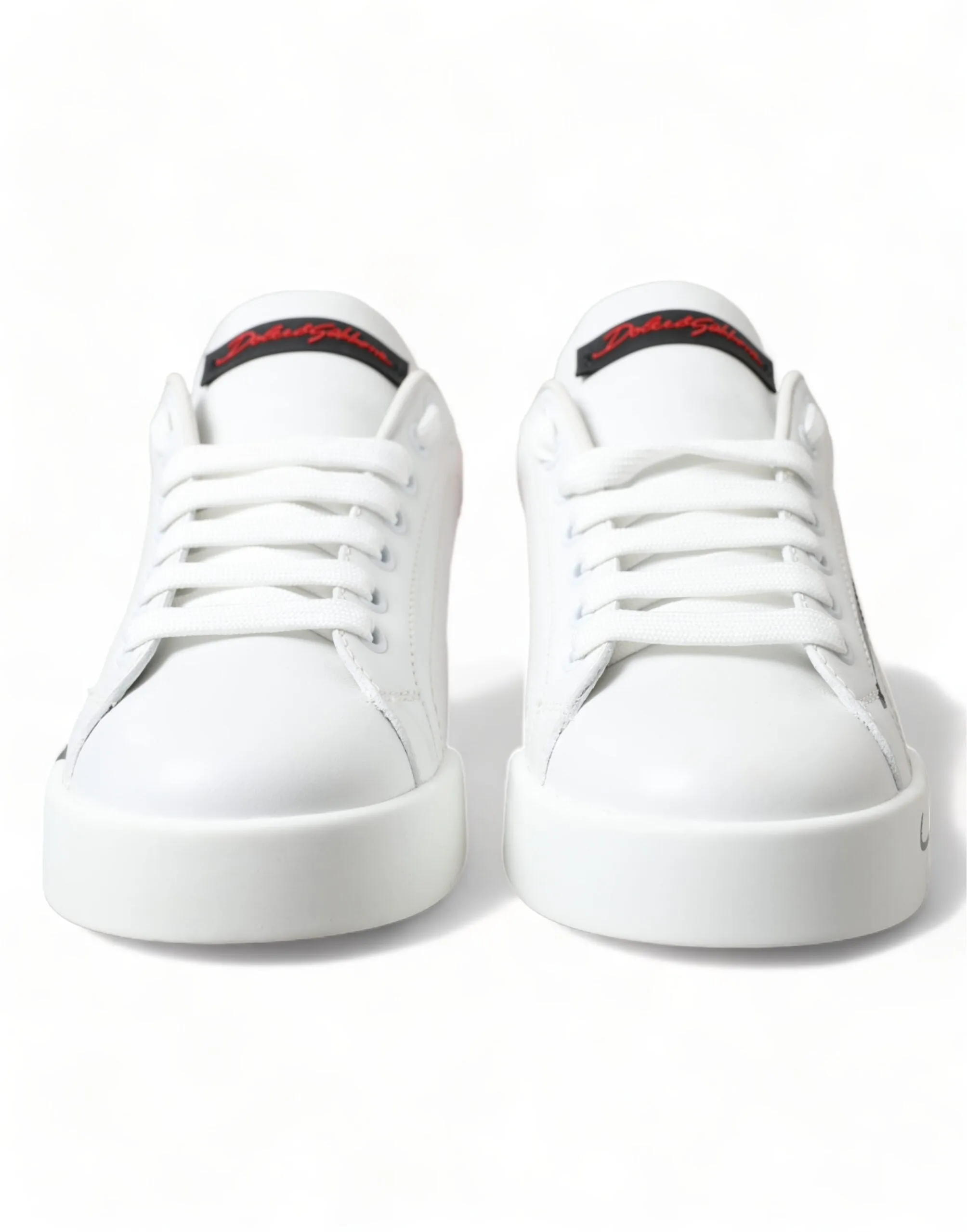Dolce & Gabbana Hvid Rød Dame Sneakers