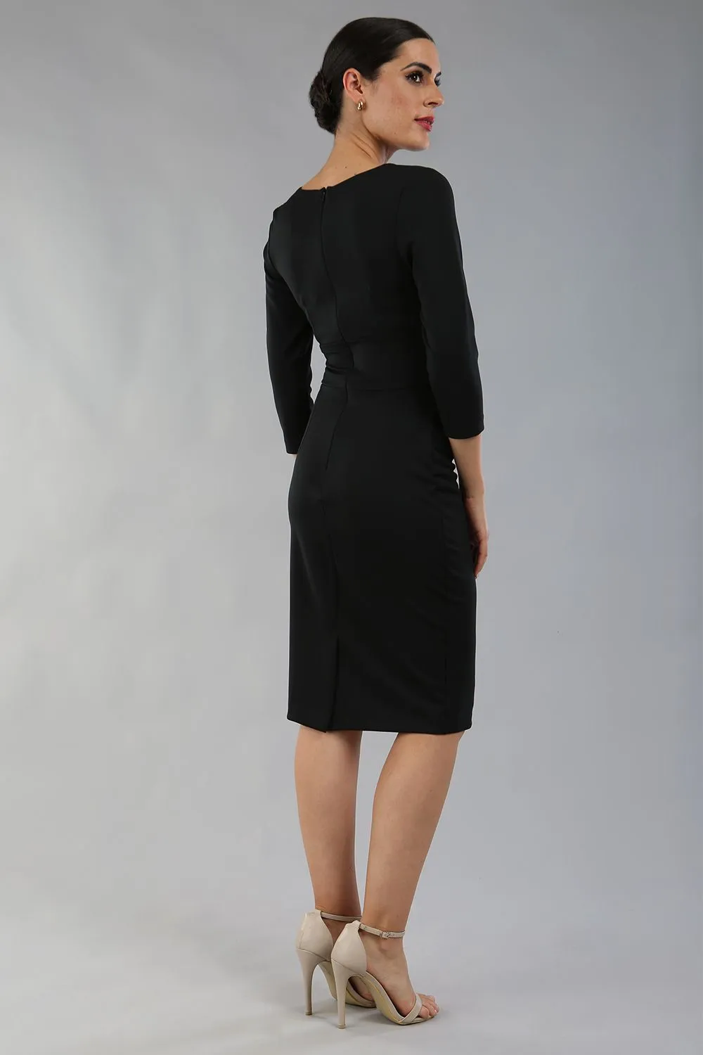 Donna 3/4 Sleeved Pencil Dress