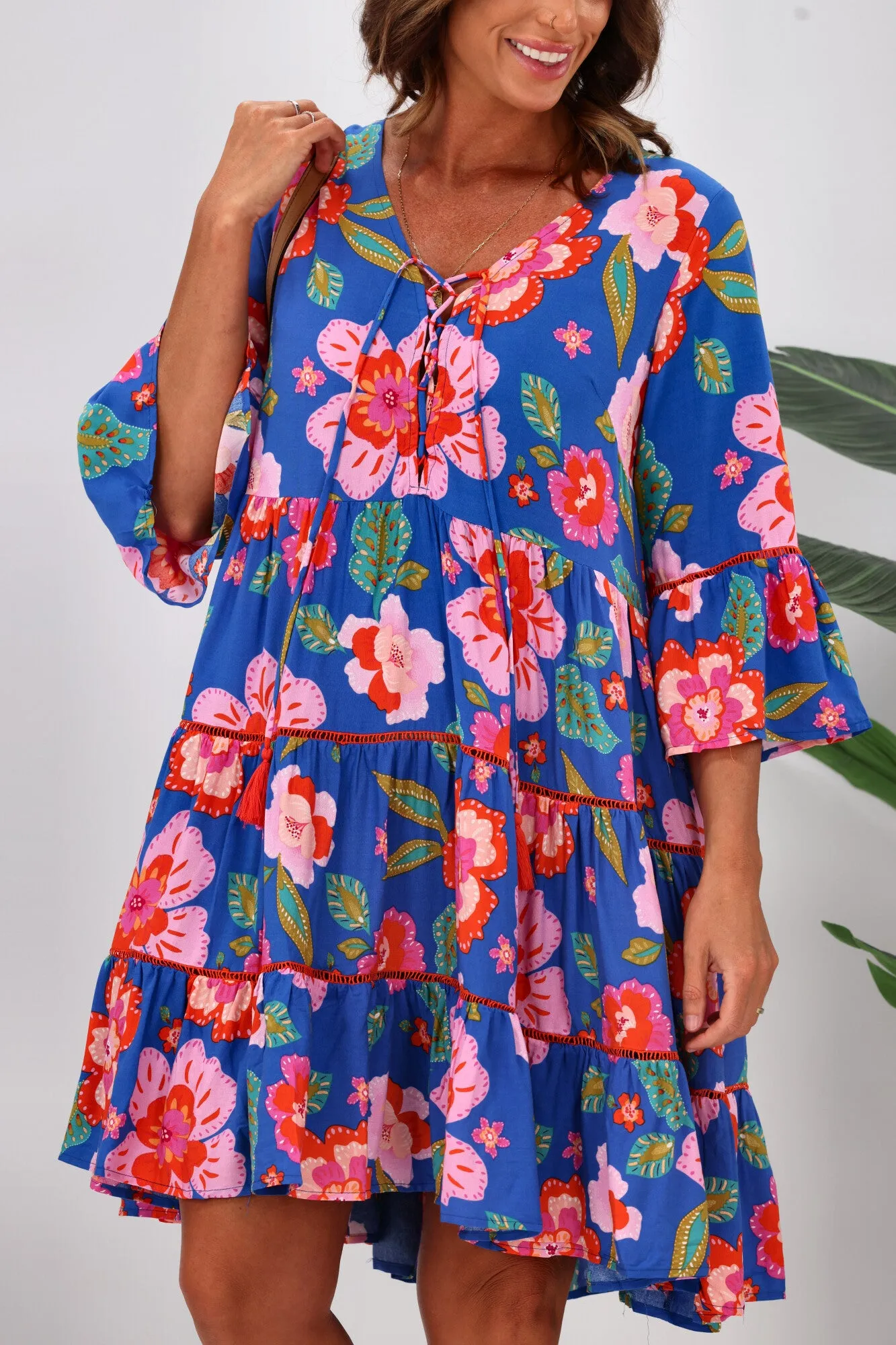 Dreamcatcher Lana Mini Dress Floral