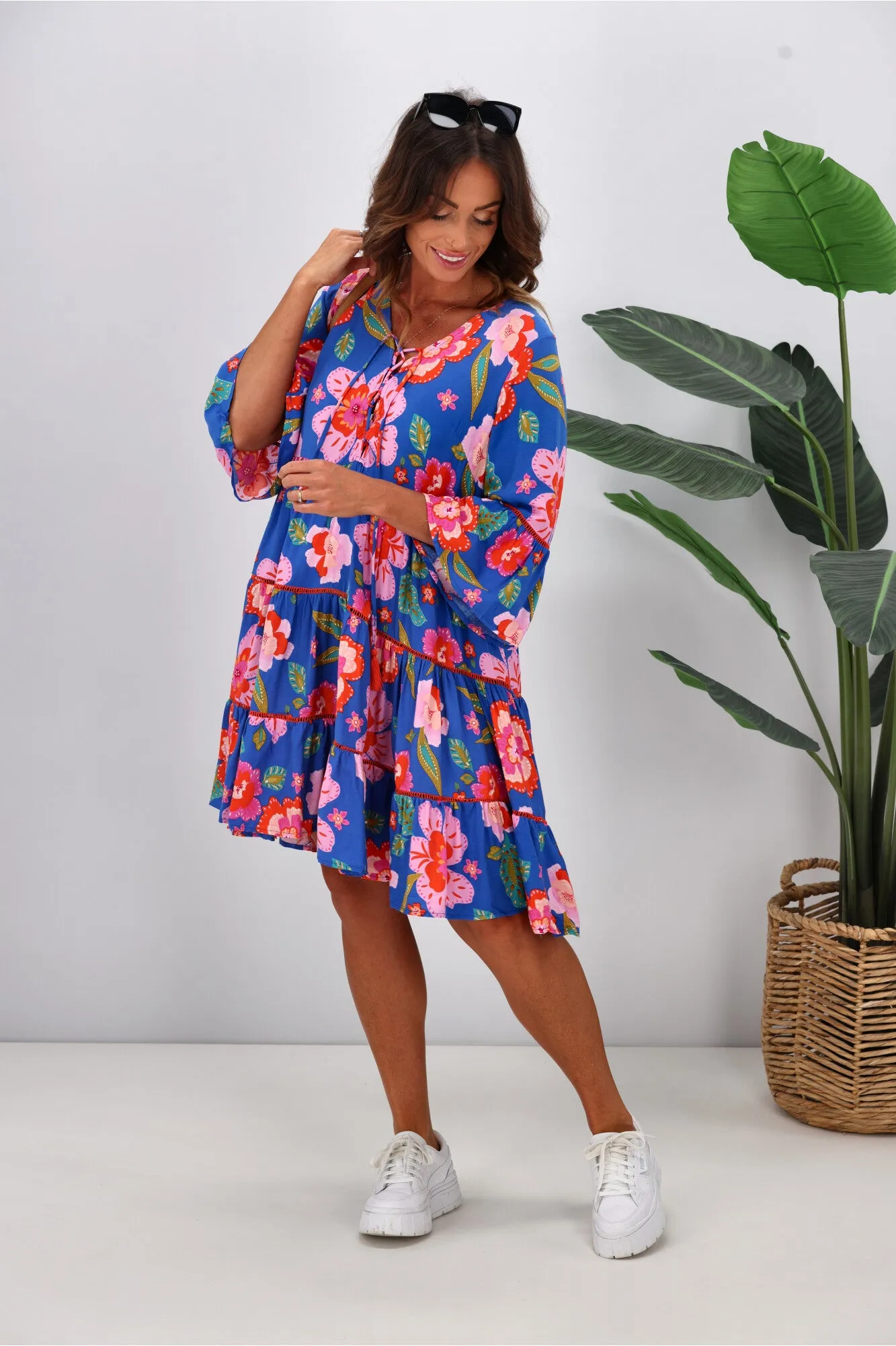 Dreamcatcher Lana Mini Dress Floral