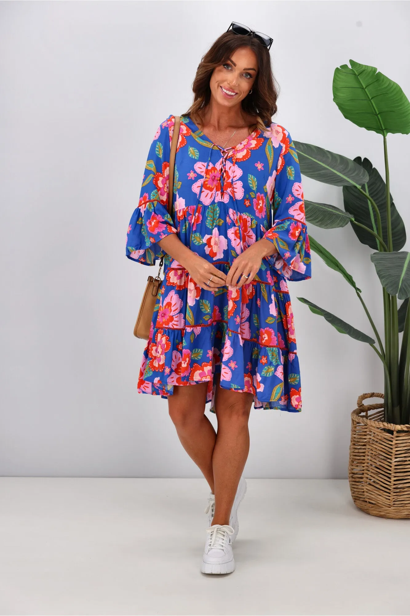 Dreamcatcher Lana Mini Dress Floral