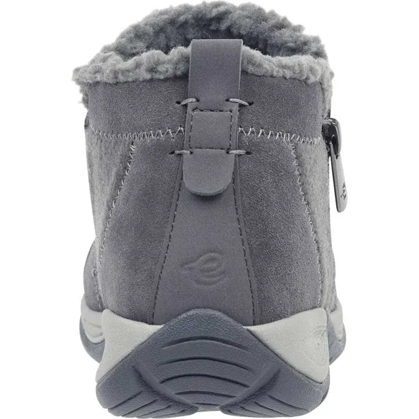Embark Medium Gray Suede Easy Spirit Waterproof Ankle Boots
