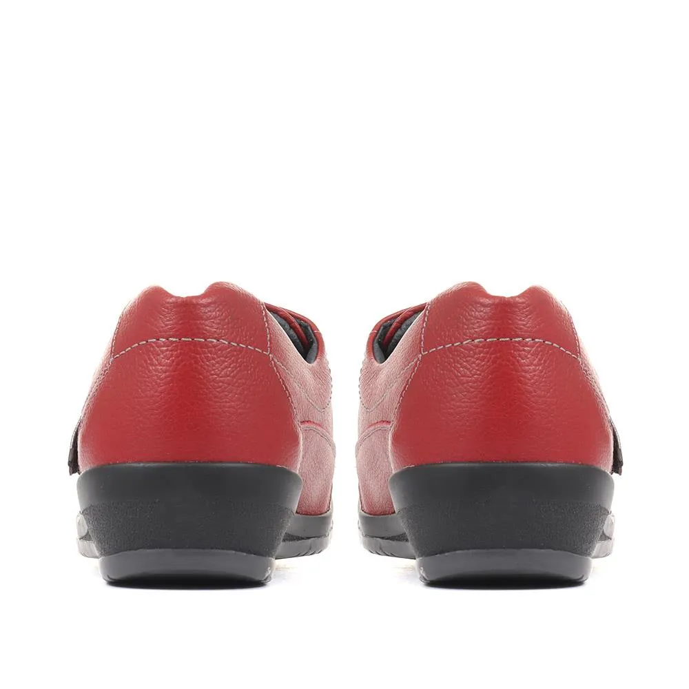 Extra Wide Fit Leather Shoes - CORNELIA / 322 978