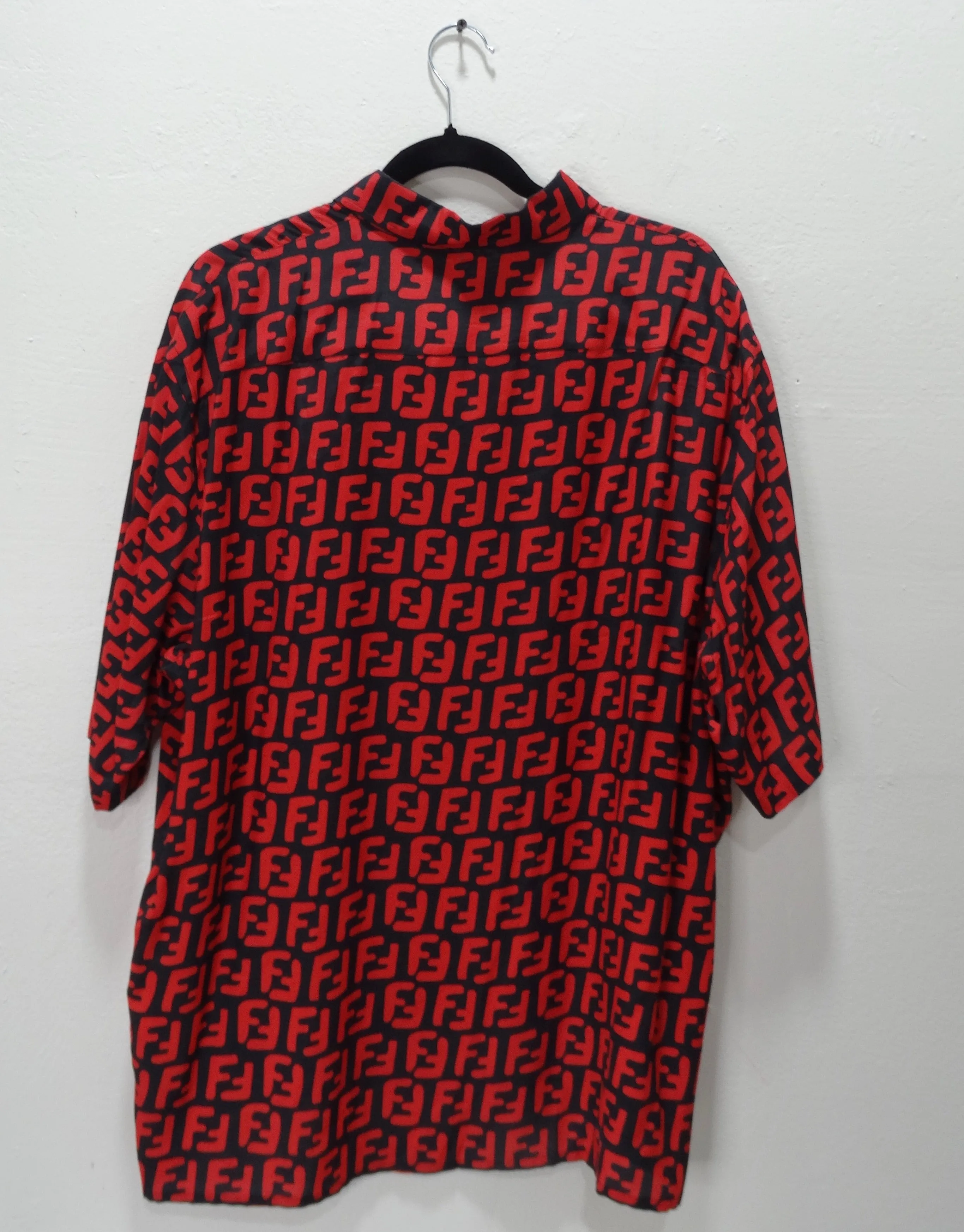Fendi Monogram Button Down Shirt