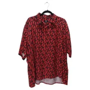 Fendi Monogram Button Down Shirt