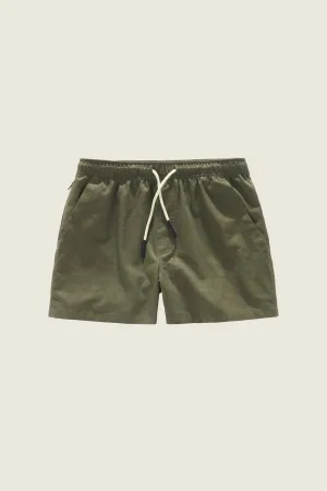 FINAL SALE: Army Linen Cotton Shorts