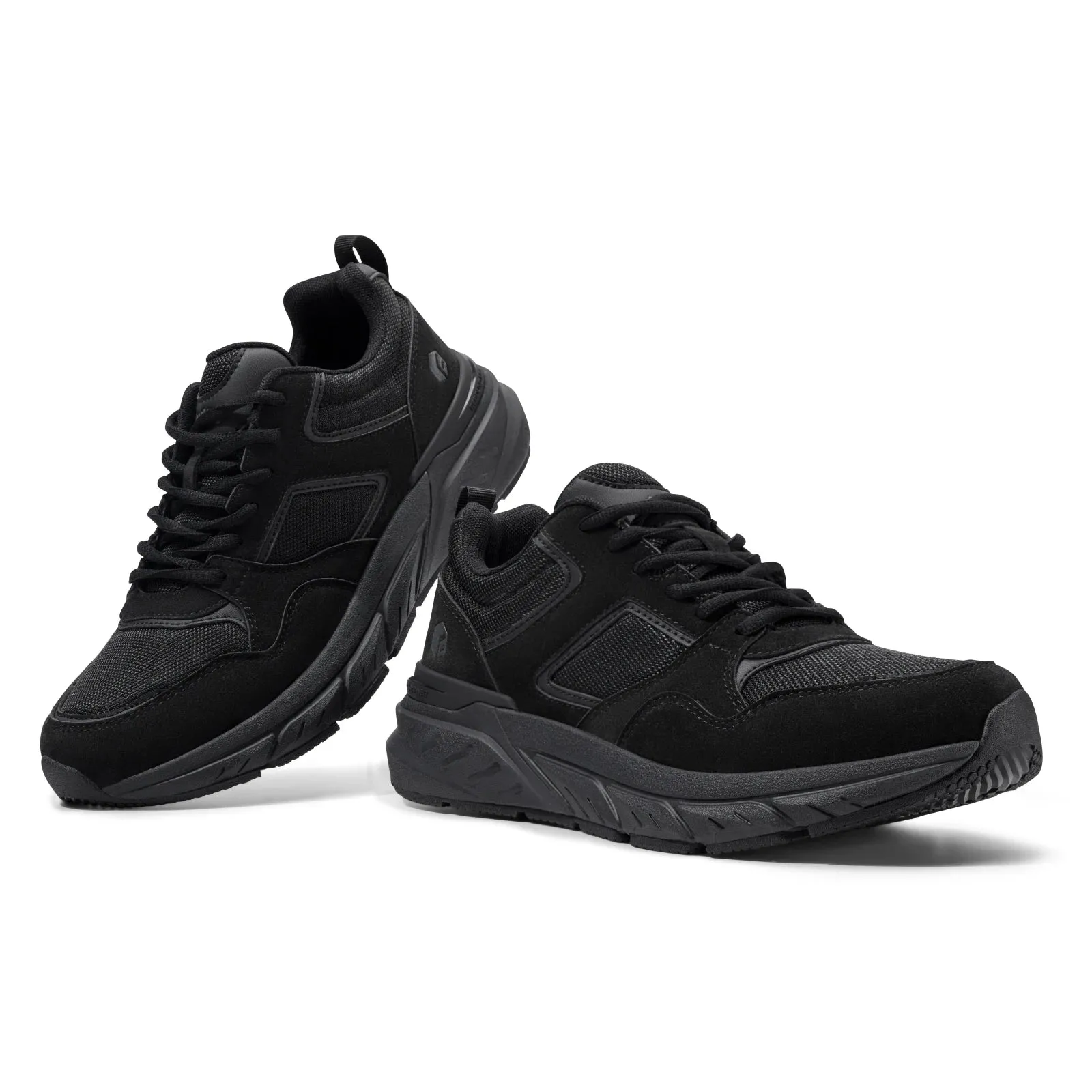 FitVille Newest Running Shoes for Men Wide Width Sneakers with Arch Support for Flat Feet Heel Pain Relief Plantar Fasciitis