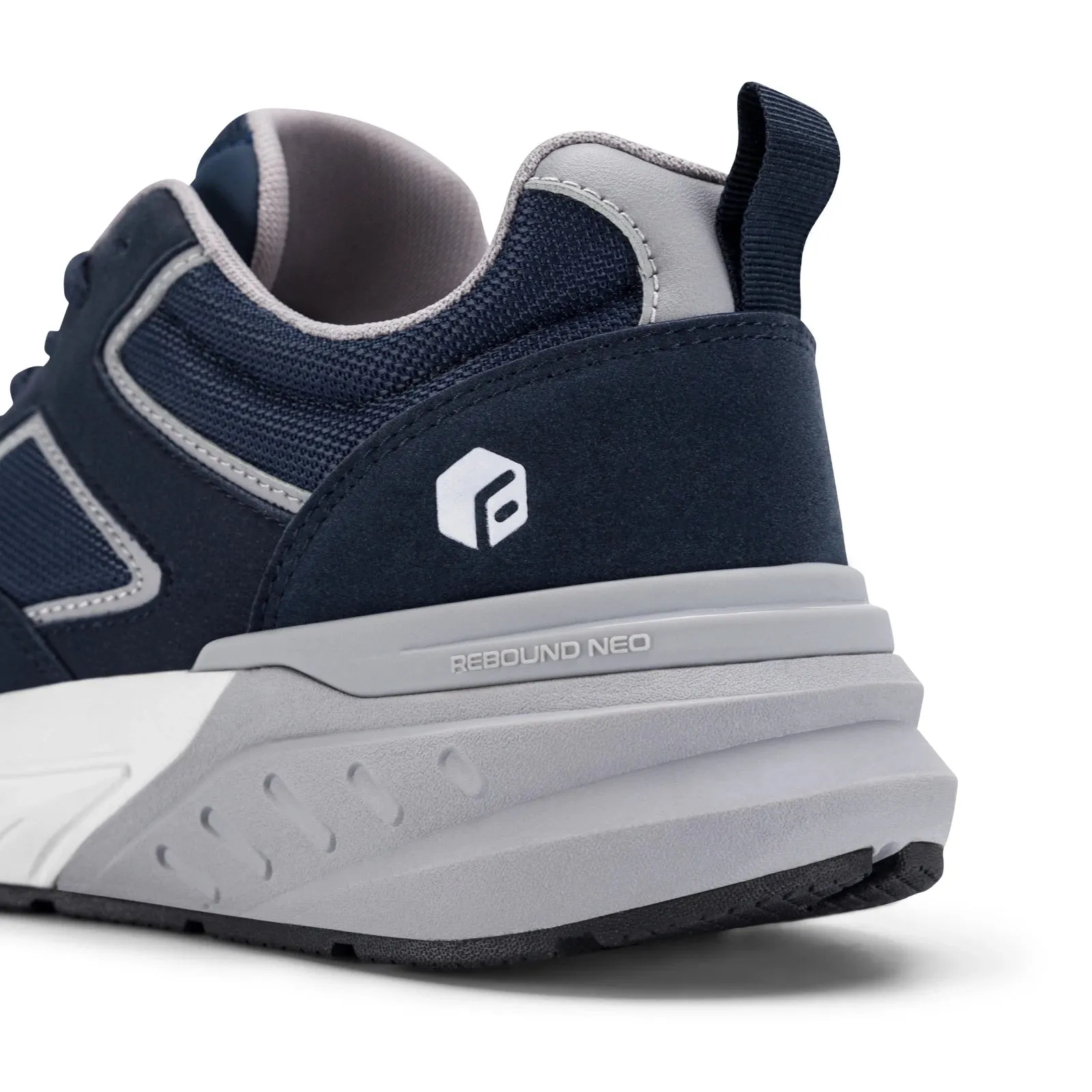 FitVille Newest Running Shoes for Men Wide Width Sneakers with Arch Support for Flat Feet Heel Pain Relief Plantar Fasciitis