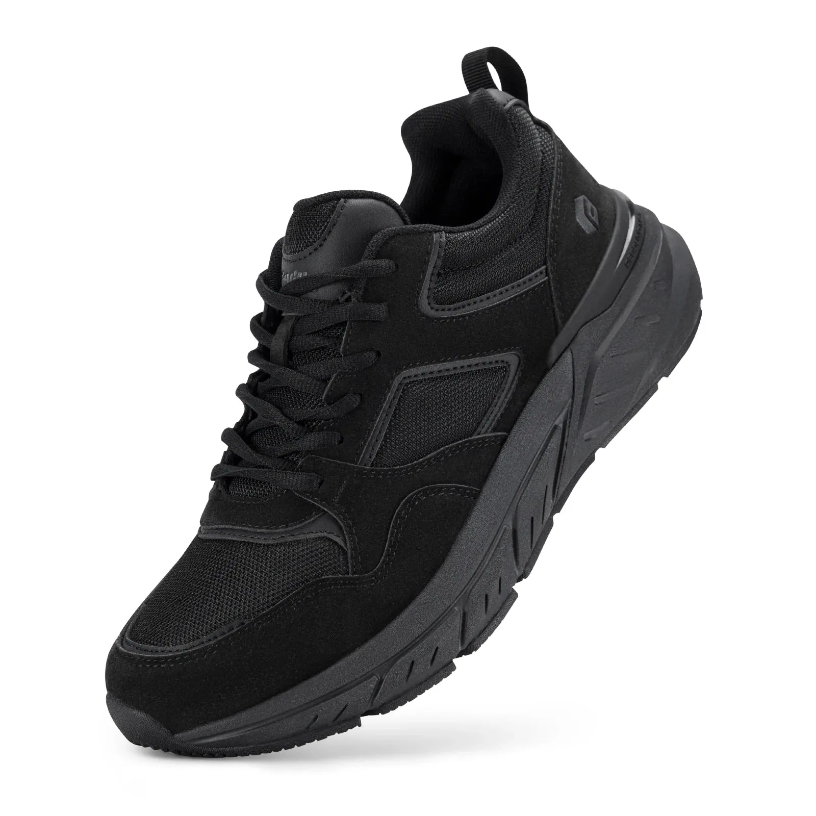 FitVille Newest Running Shoes for Men Wide Width Sneakers with Arch Support for Flat Feet Heel Pain Relief Plantar Fasciitis
