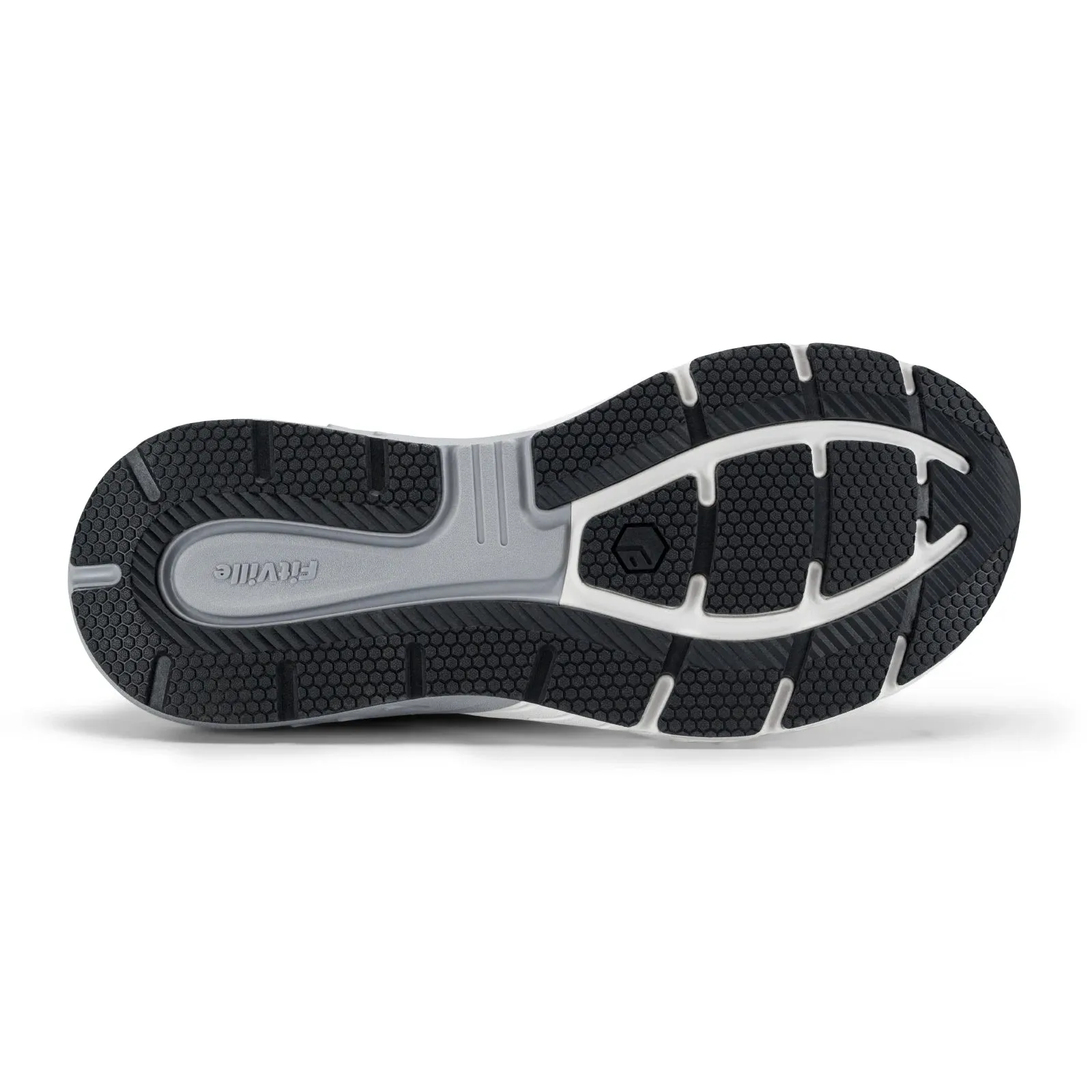 FitVille Newest Running Shoes for Men Wide Width Sneakers with Arch Support for Flat Feet Heel Pain Relief Plantar Fasciitis