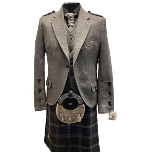 Graphite Crail Kilt Outfit for Hire