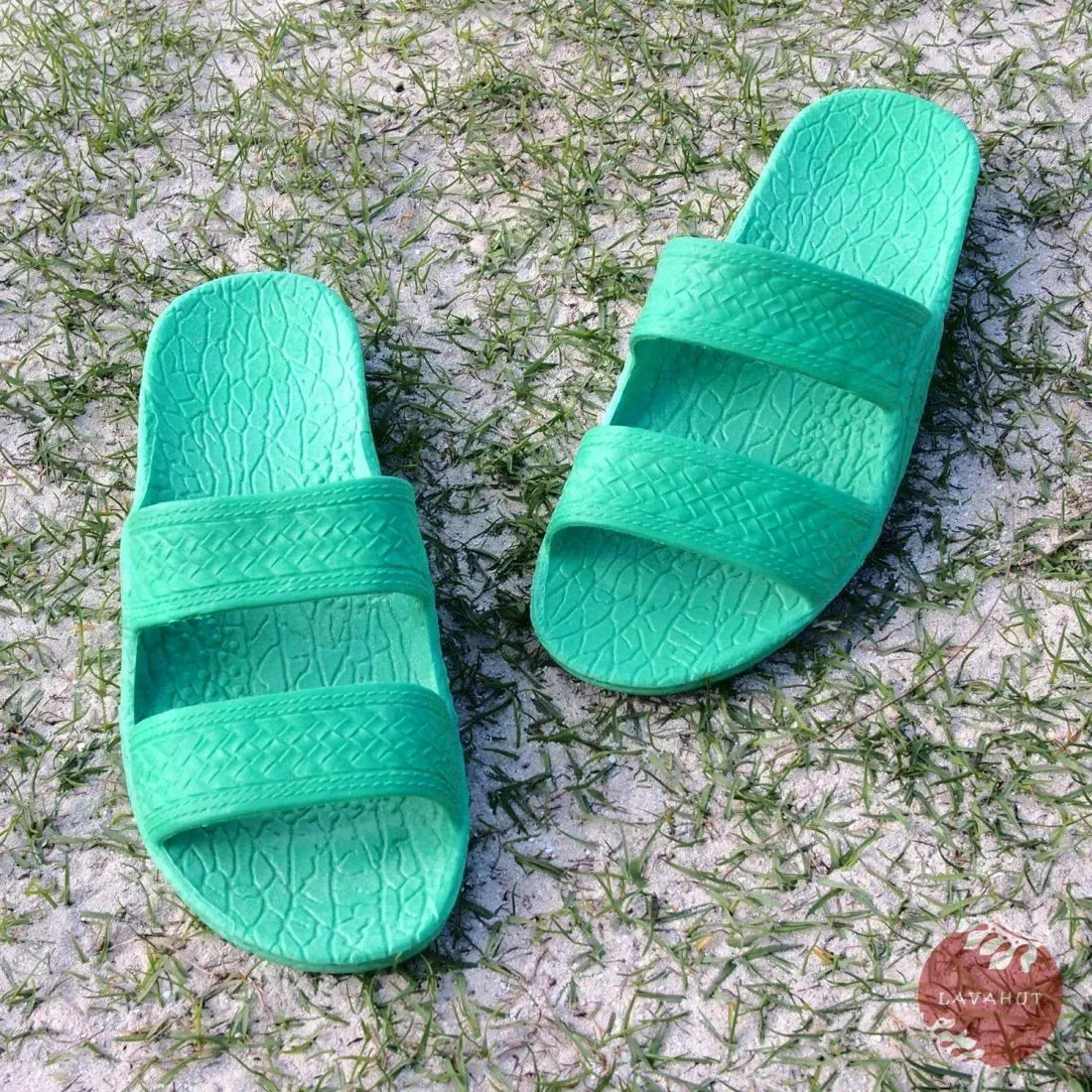 Green Classic Jandals® - Pali Hawaii Sandals