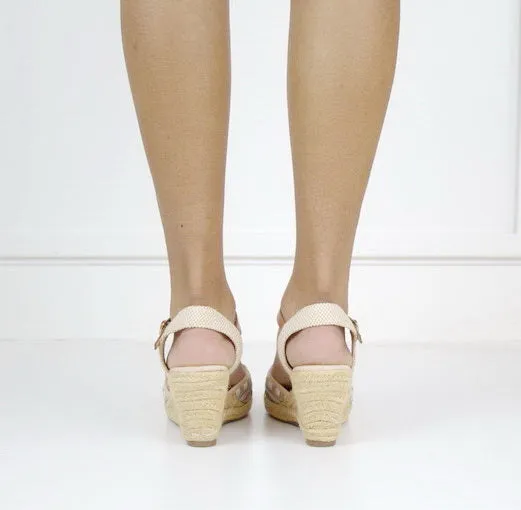 Hiroko S29-1 closed toe wedge sandals pink