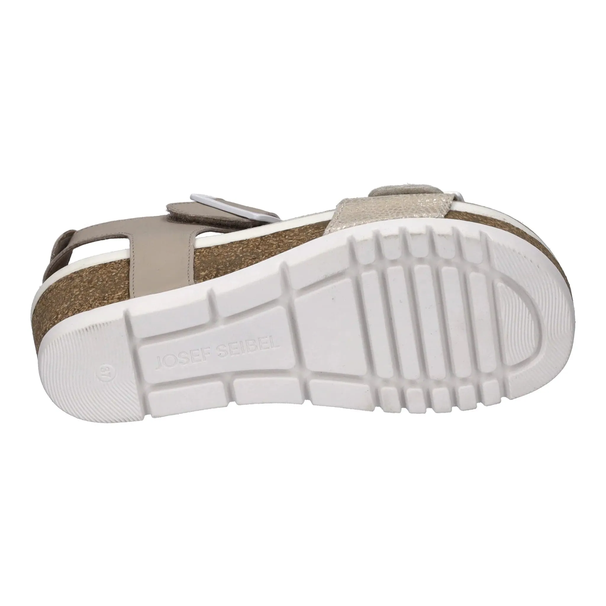 Josef Seibel Women's Quinn 02 Sandals- Off White Multi