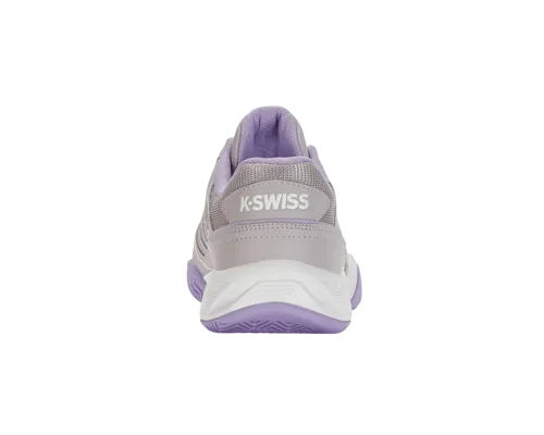K-Swiss Women's Bigshot Light 4 Raindrops White Purple Rose Shoes