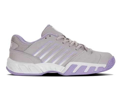 K-Swiss Women's Bigshot Light 4 Raindrops White Purple Rose Shoes