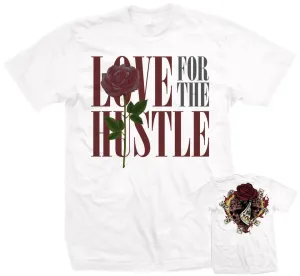 Love for the Hustle - White T-Shirt