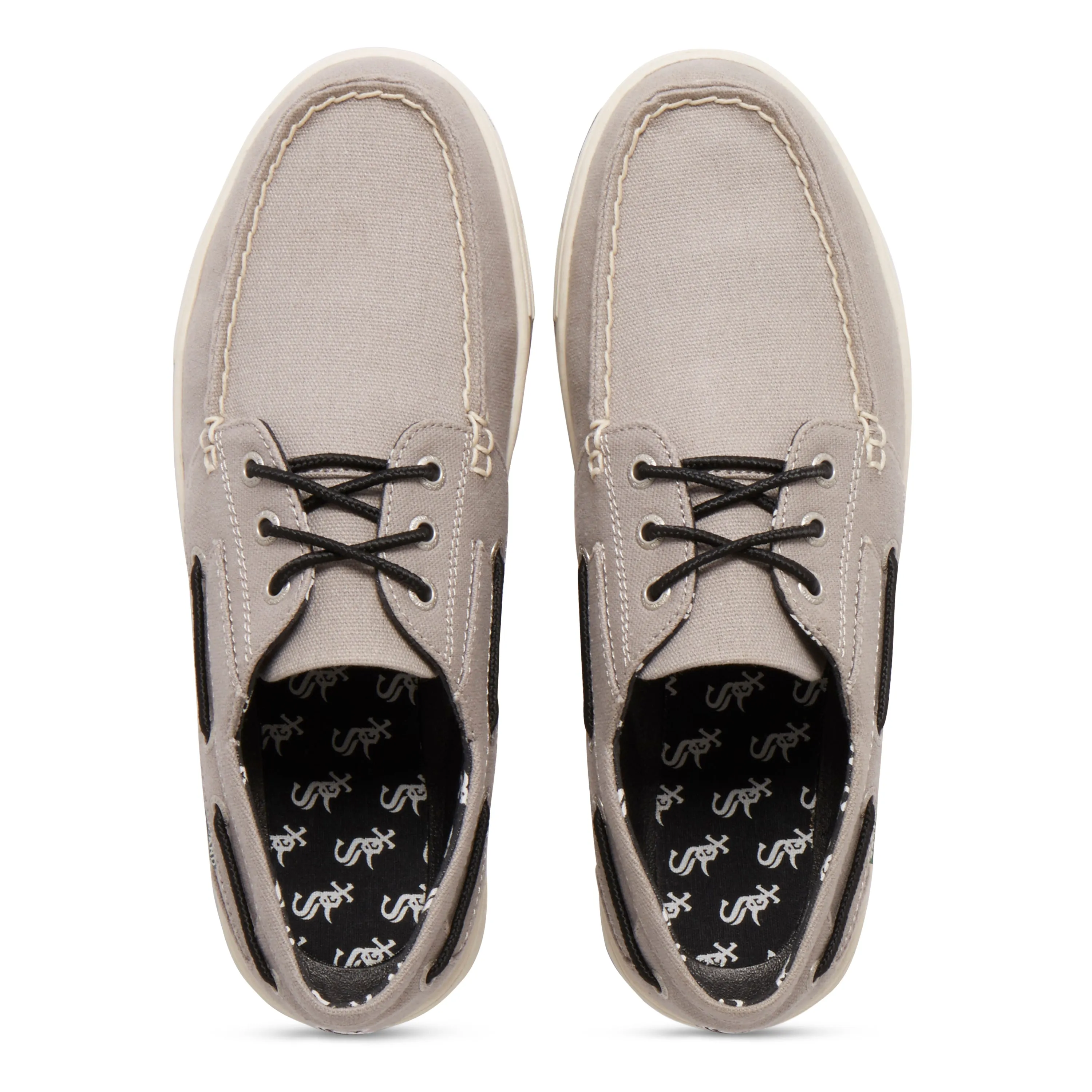 Men's Adventure MLB Chicago White Sox Canvas Boat Shoe