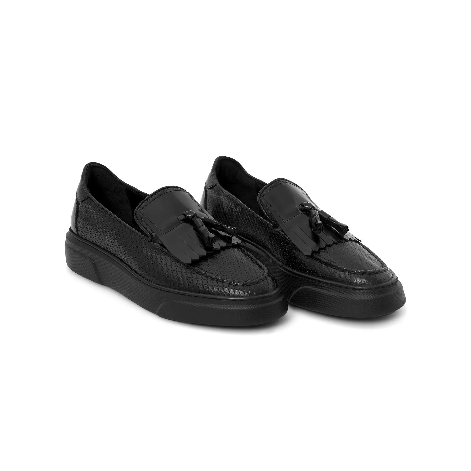 Men's Calf Leather Handmade Loafer M7039