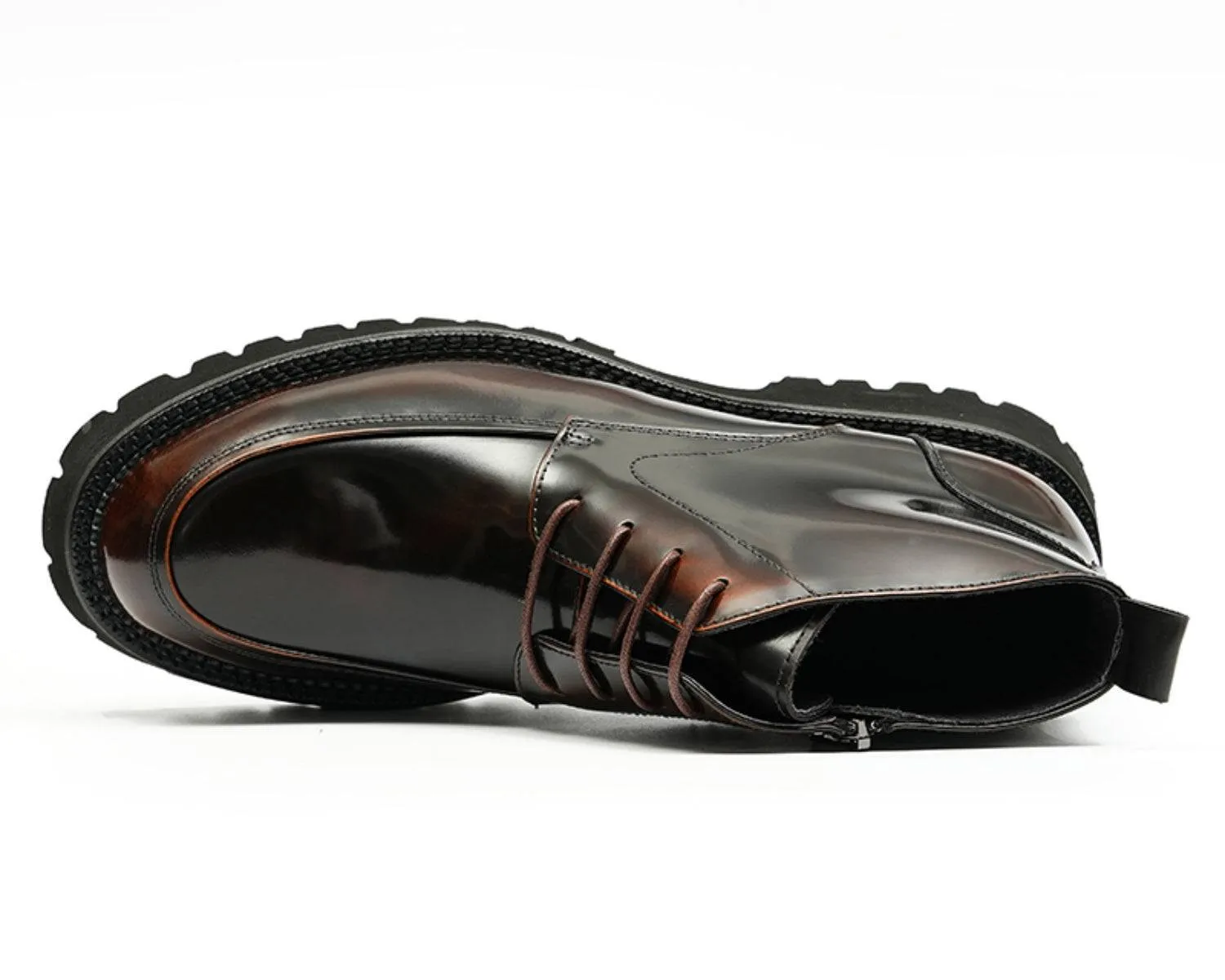 Men's Vintage-Style Leather Boots - Durable Skin Boots for Business Casual Wear