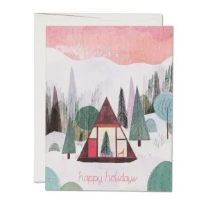 Modern Cabin Card