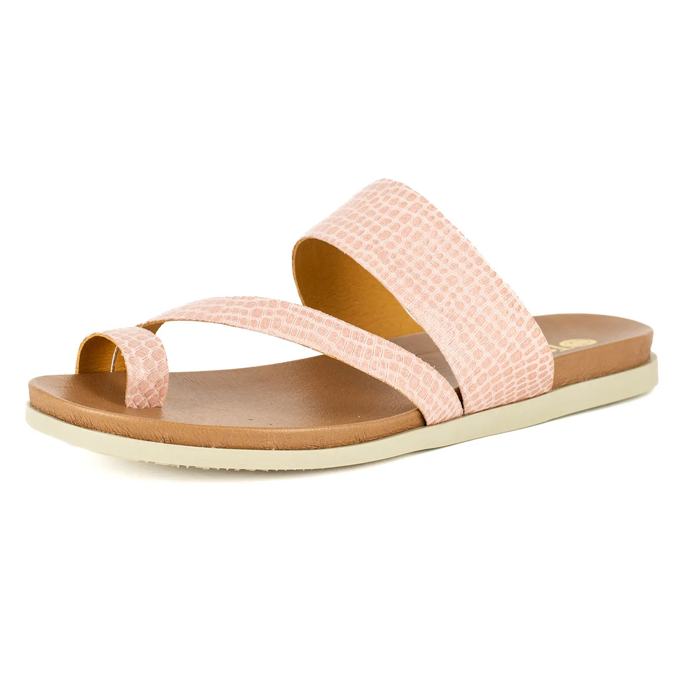 Ningizimu : Ladies Leather Sandal in Foster Coco Lux