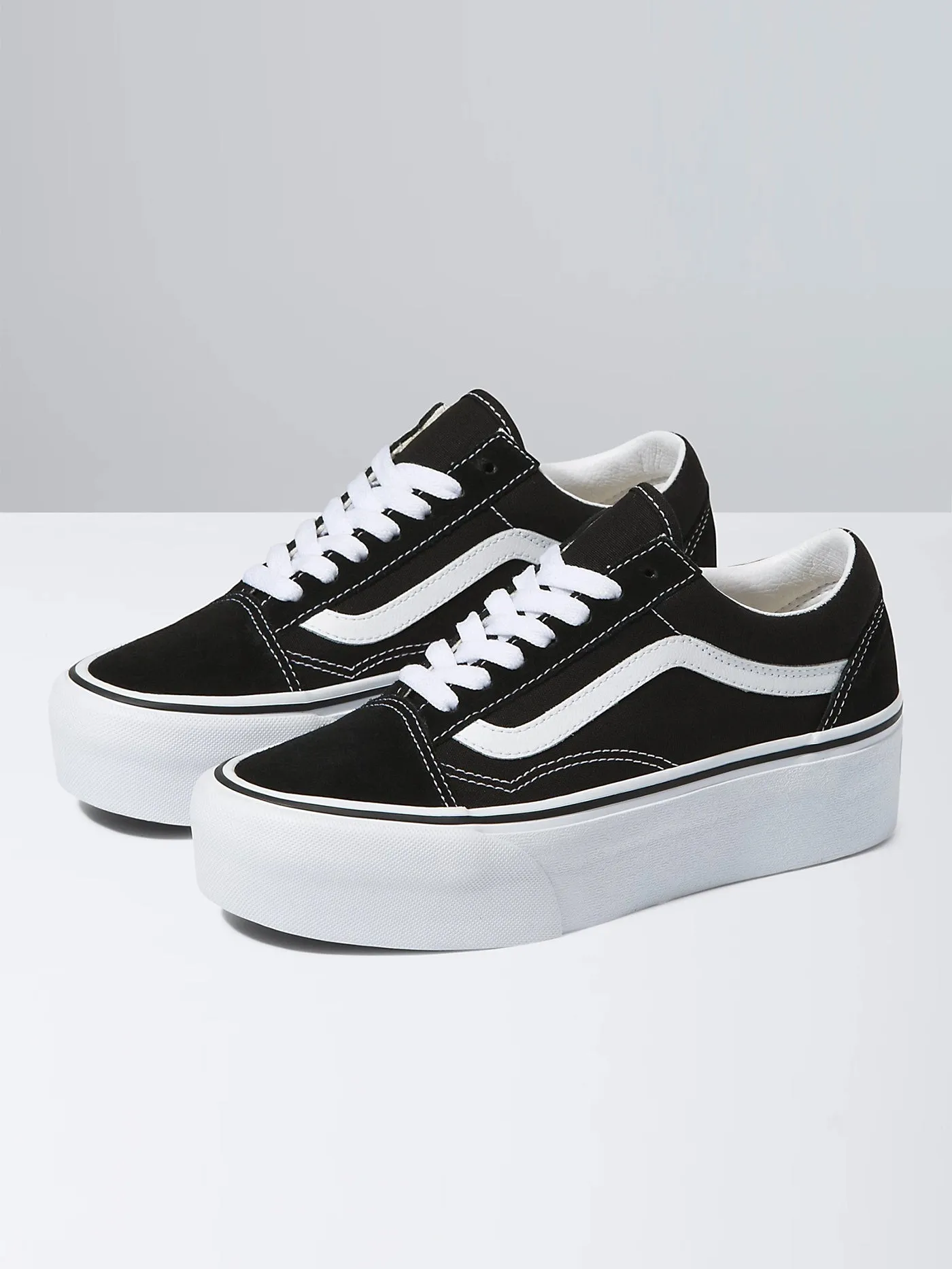 Old Skool Stackform Black/True White Shoes