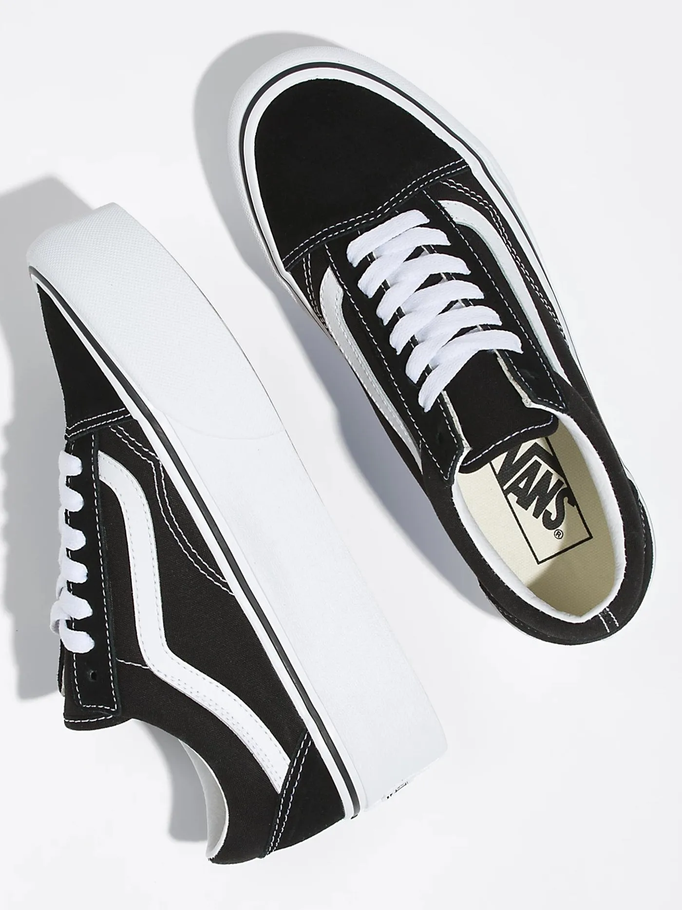 Old Skool Stackform Black/True White Shoes