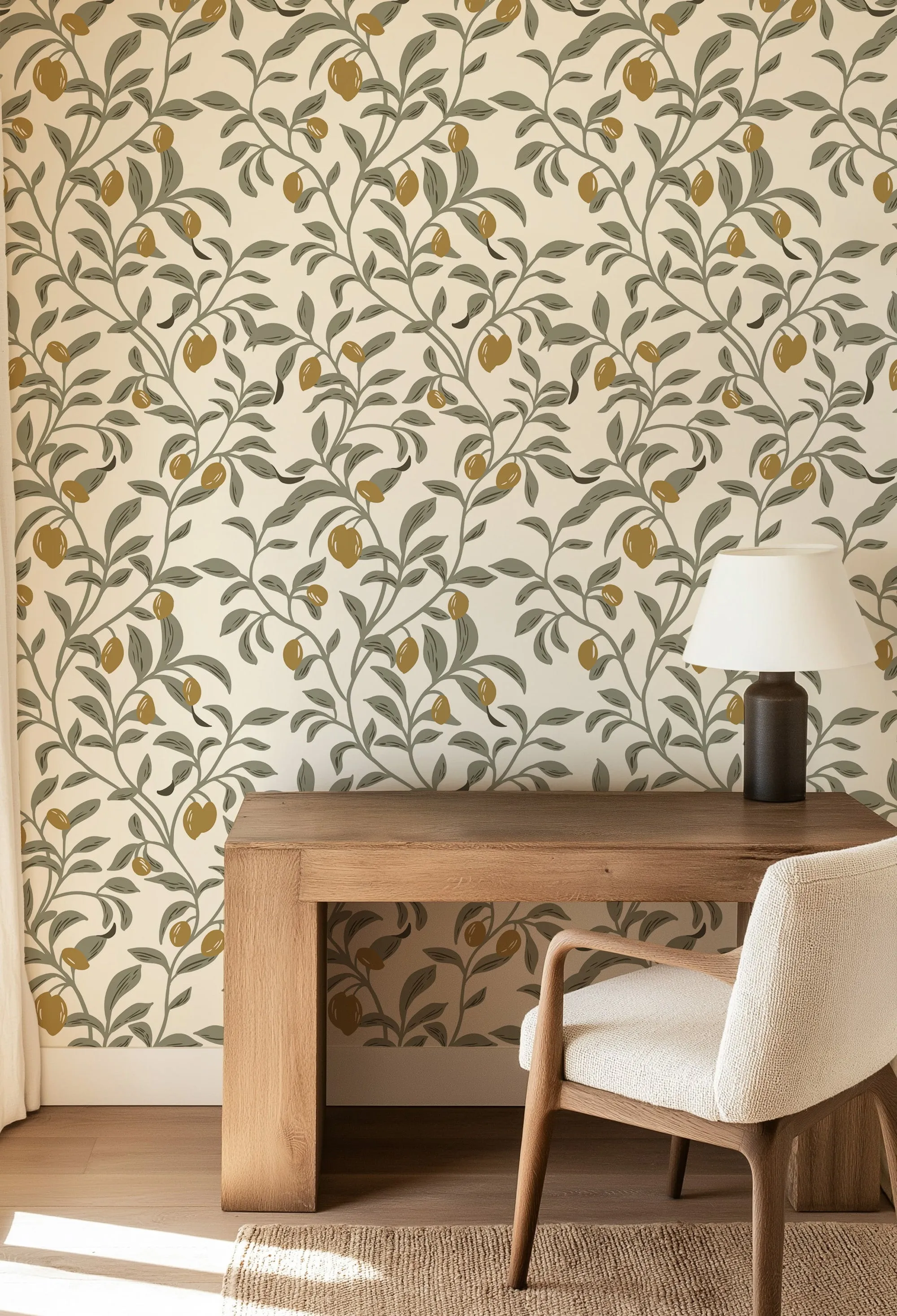 Olive Tree Wallpaper – Mediterranean Chic Style