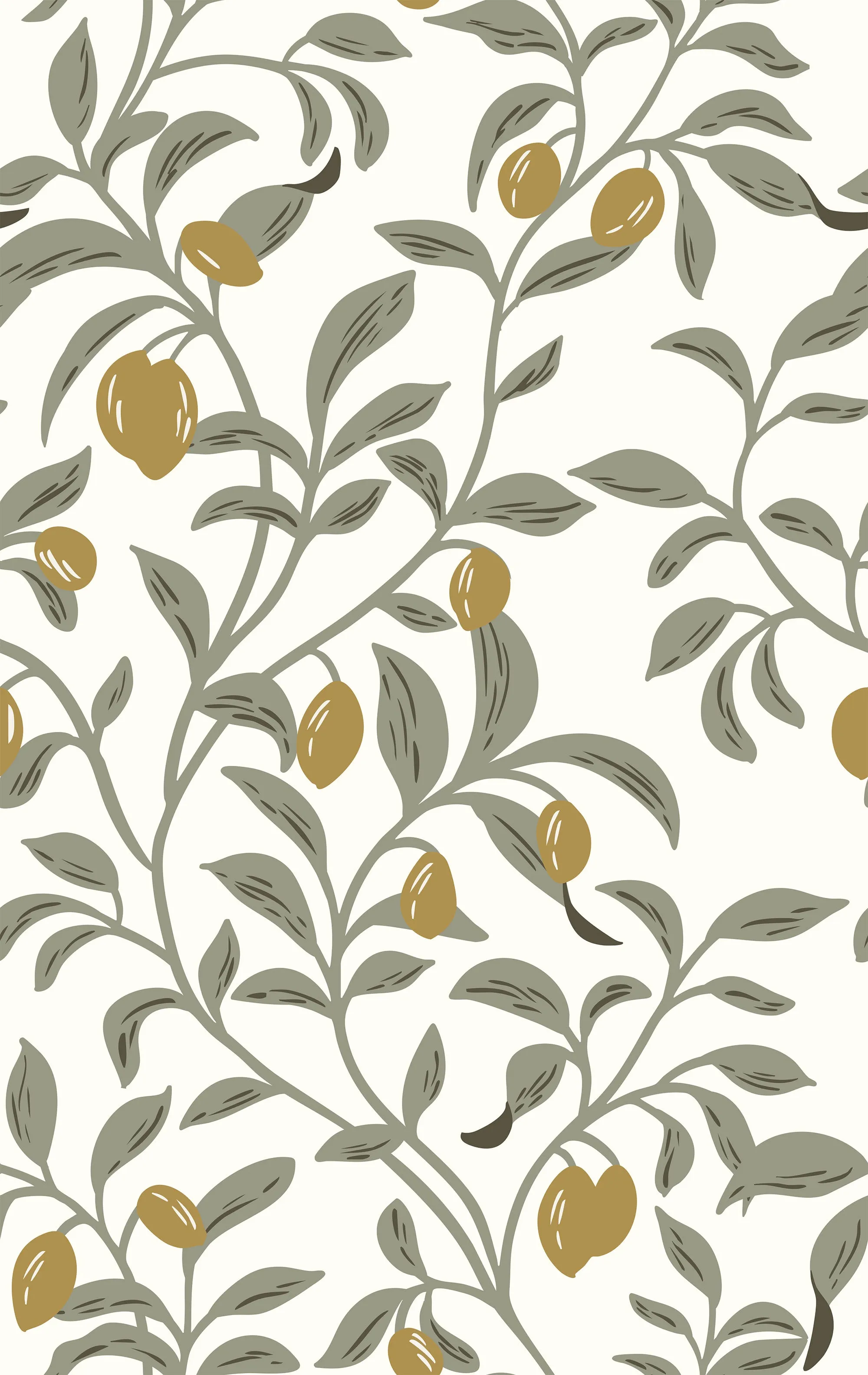 Olive Tree Wallpaper – Mediterranean Chic Style