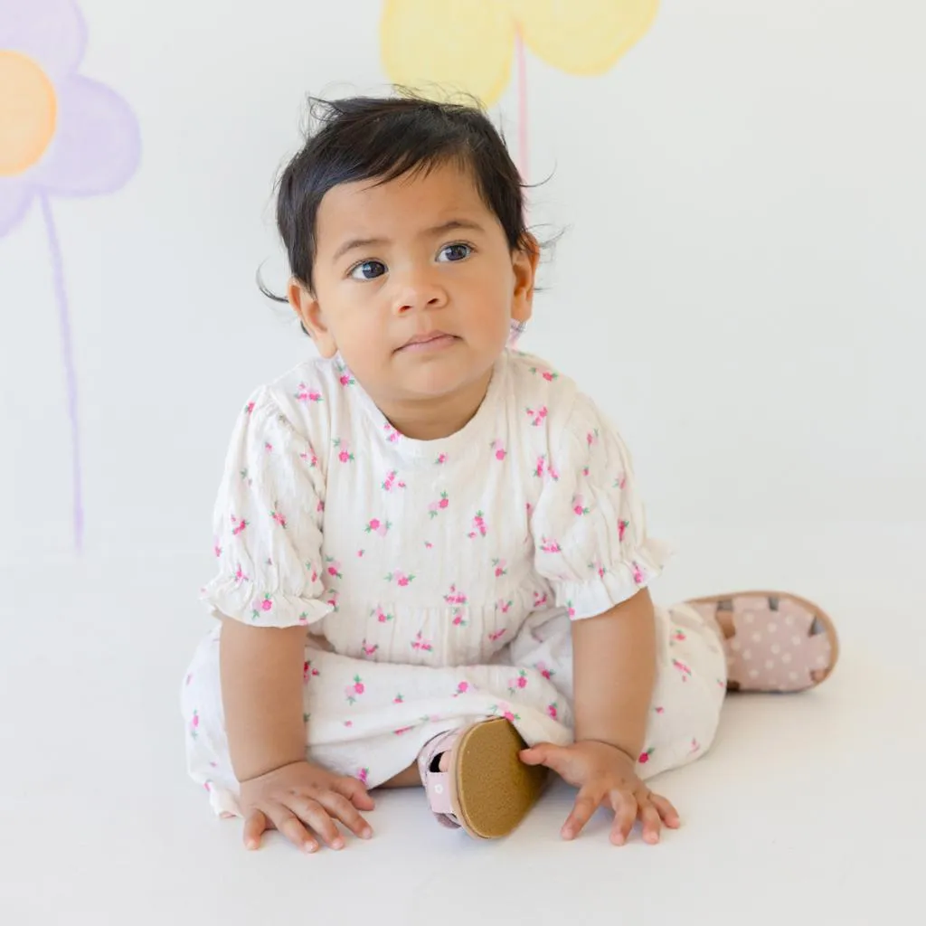 Pretty Brave Milo Baby Sandal (Mini Daisy)