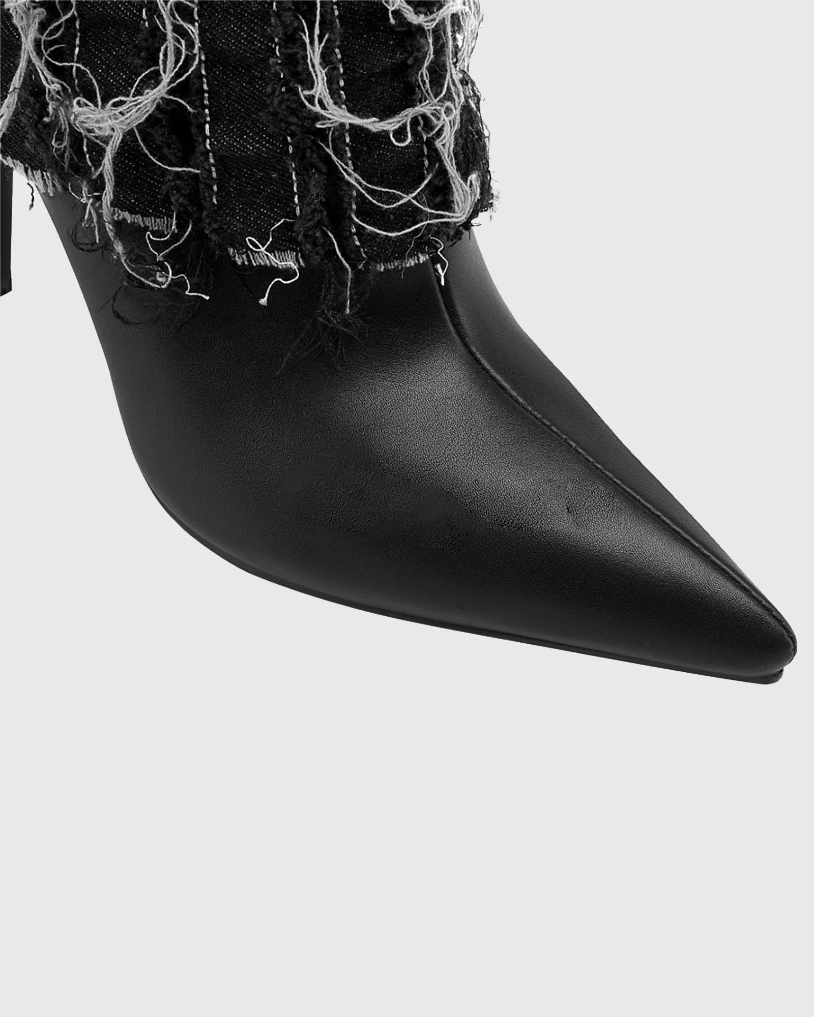 Primula Fringe Cowboy Ankle Boots