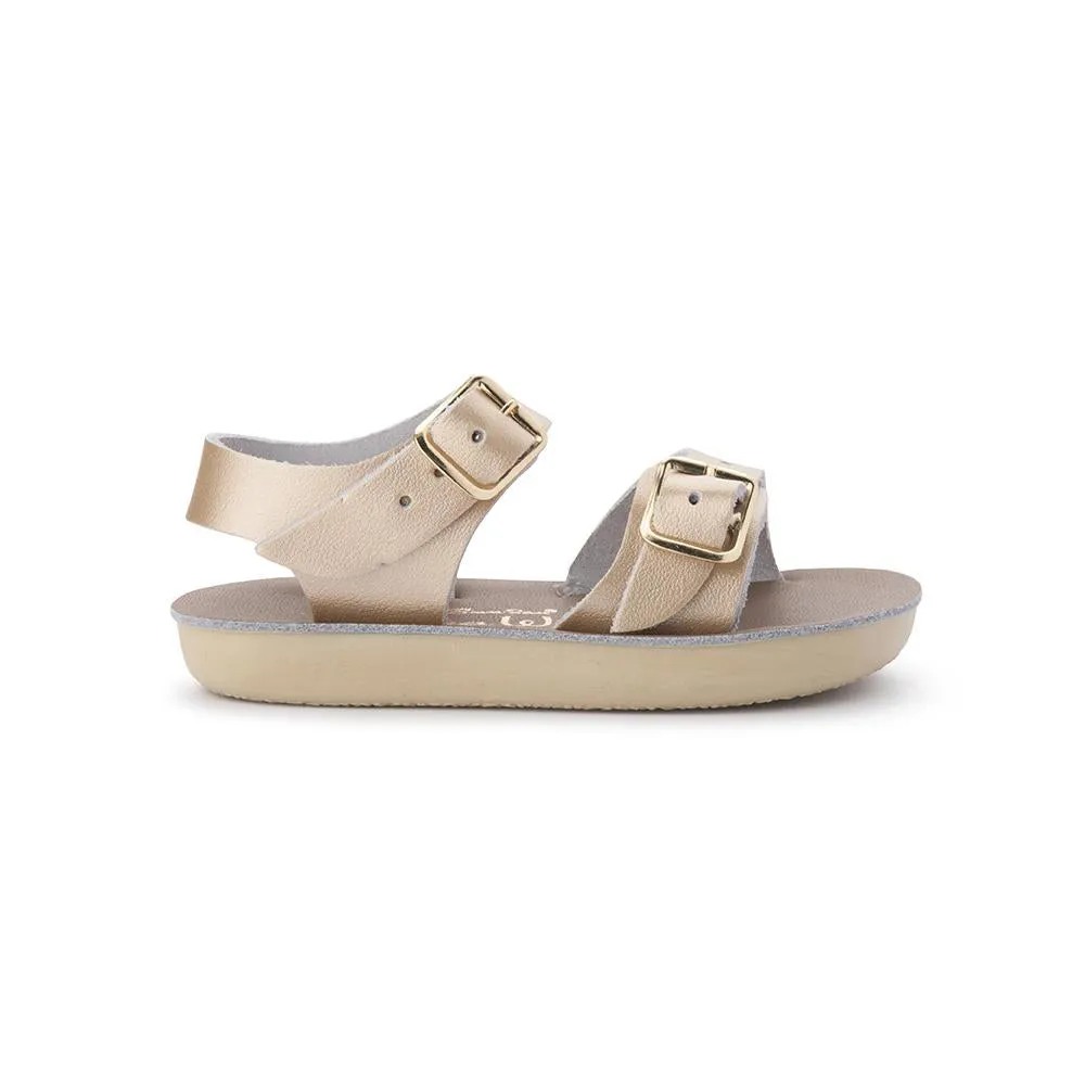 Salt Water Sandals Sun San Sea Wee Gold