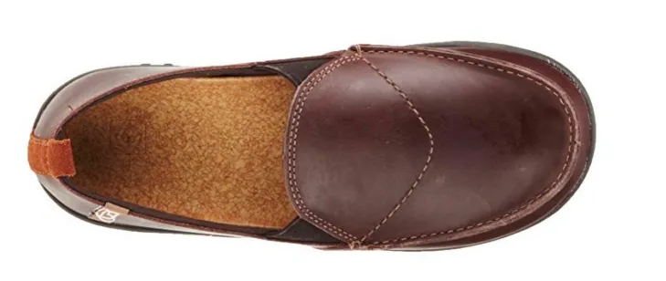 Spenco Siesta Leather Slip-On Shoes