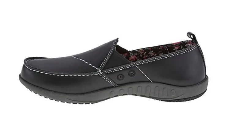 Spenco Siesta Leather Slip-On Shoes