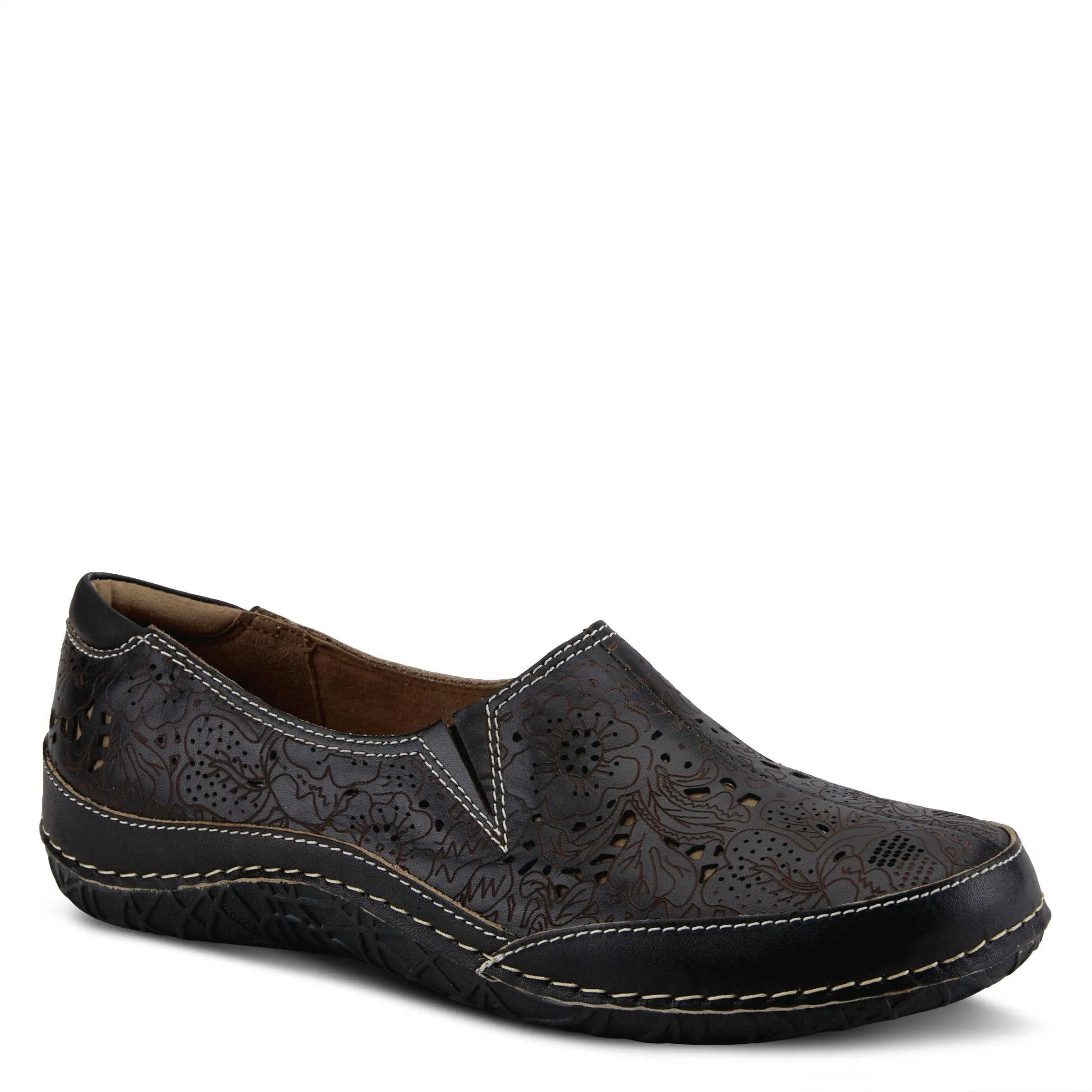Spring Step Shoes  L'Artiste Libora Women's Hand Painted Leather Loafers