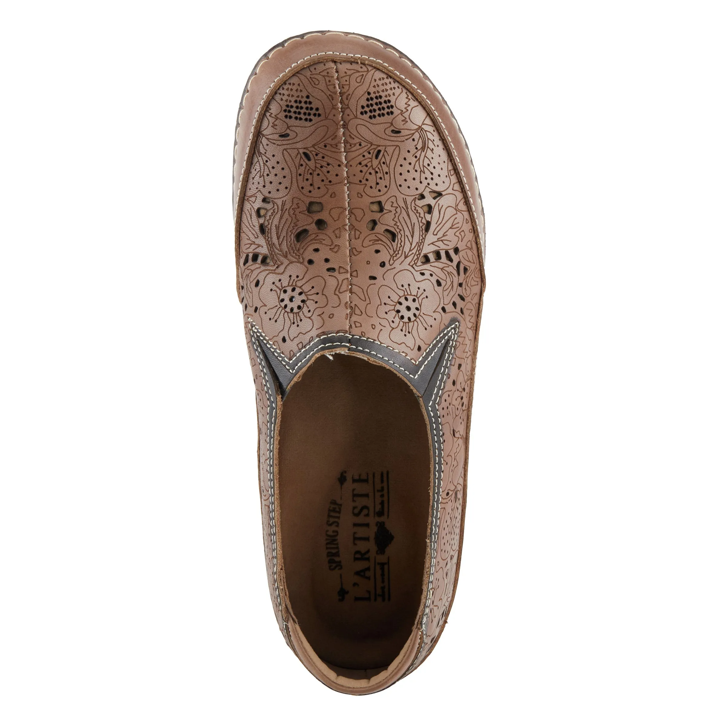 Spring Step Shoes  L'Artiste Libora Women's Hand Painted Leather Loafers
