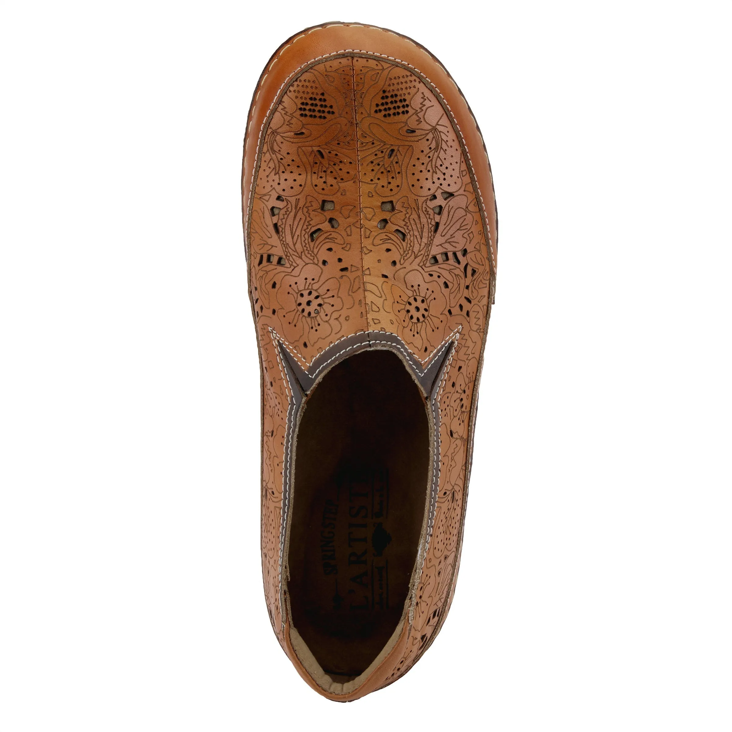 Spring Step Shoes  L'Artiste Libora Women's Hand Painted Leather Loafers